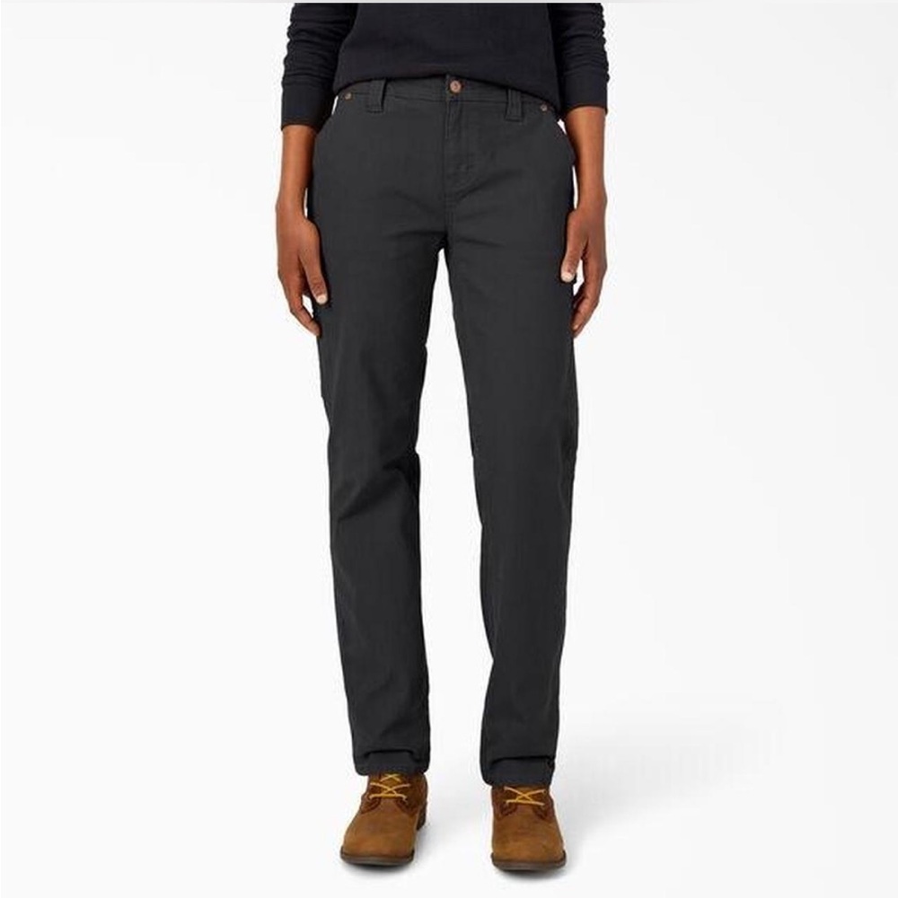 Dickies Women's Black Zippered Pants